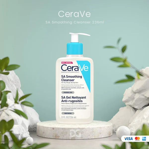 Cerave SA Smoothing Cleanser For Dry Rough and Bumpy Skin 236ml – RIOS