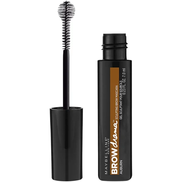 Maybelline New York Eyestudio Brow Drama Sculpting Brow Mascara, Soft Brown, 0.23 Fluid - Image 2