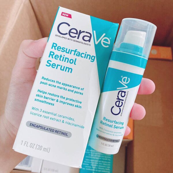 Cerave Resurfacing Retinol Serum 30ML - Cutish.Pk