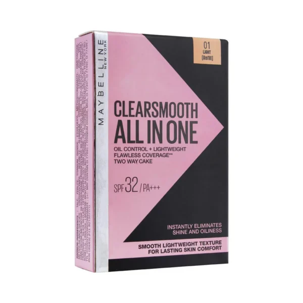 Maybelline New York Clear Smooth All In One Two Way Cake Refill - Image 5