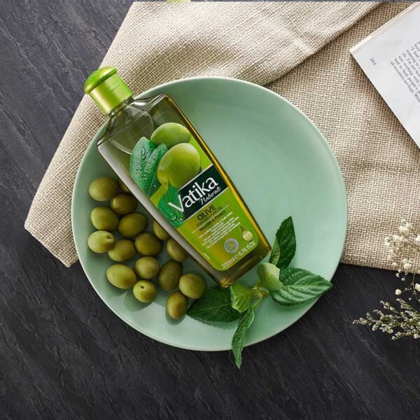 Vatika Naturals Olive Oil & Multivitamin Hair Oil 300ml | Faith & Grace Beauty - Image 2