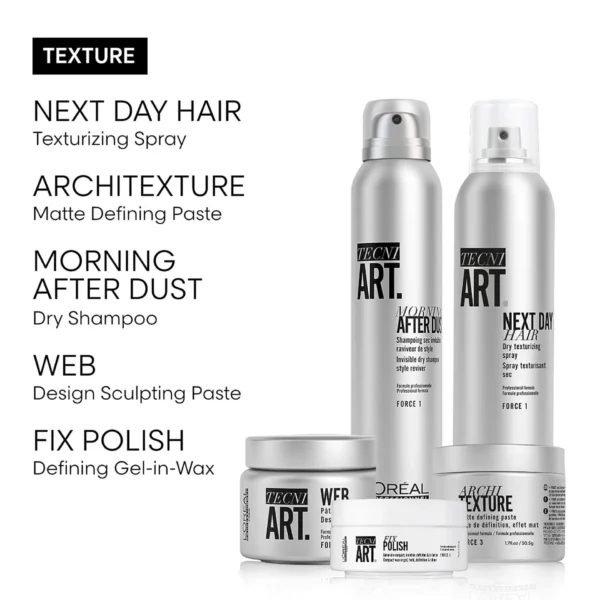 L'Oréal Professionnel Tecni.Art Fix Web Design Sculpting Paste Force 5 - Image 5