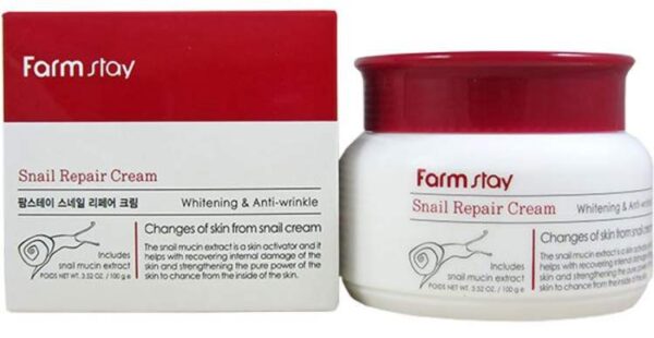 Farmstay Snail Repair Cream Anti-Wrinkle 100g