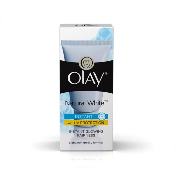 Olay Natural White 7 In 1 Instant Glowing Fairness Cream, 40Gm