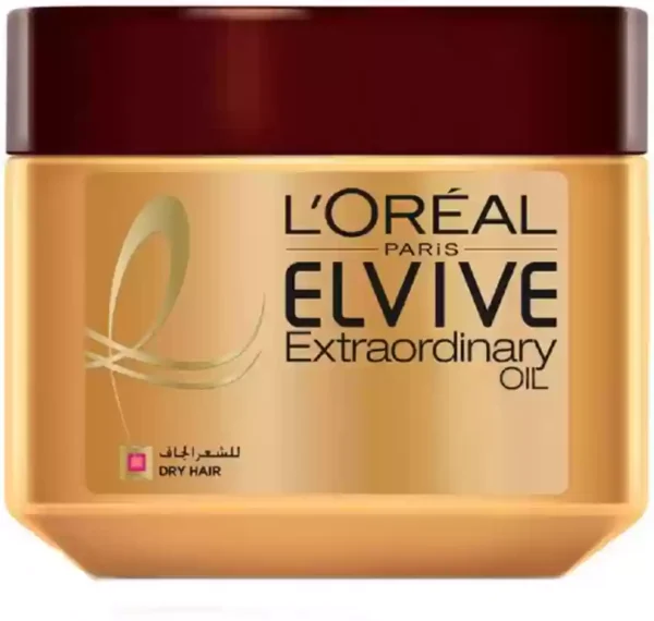 L'Oréal Paris Paris Elvive Extraordinary Oil Styling Hair Cream, Dry Hair - 200ml