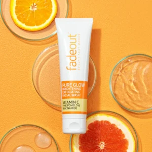 Pure Glow Brightening Facial Wash | Vitamin C & Niacinamide Face Cleanser | Fade Out