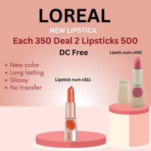 L'Oreal Paris Color Riche Moisture Matte Lipstick, C402 and C511