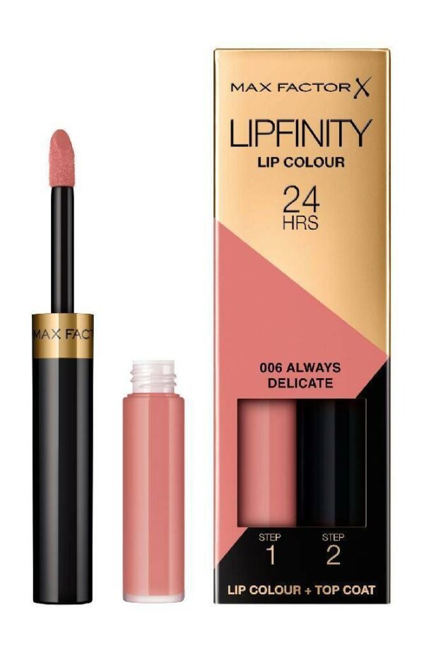 Max Factor Lipfinity 2-stegs Long Lasting Lipstick - Image 4
