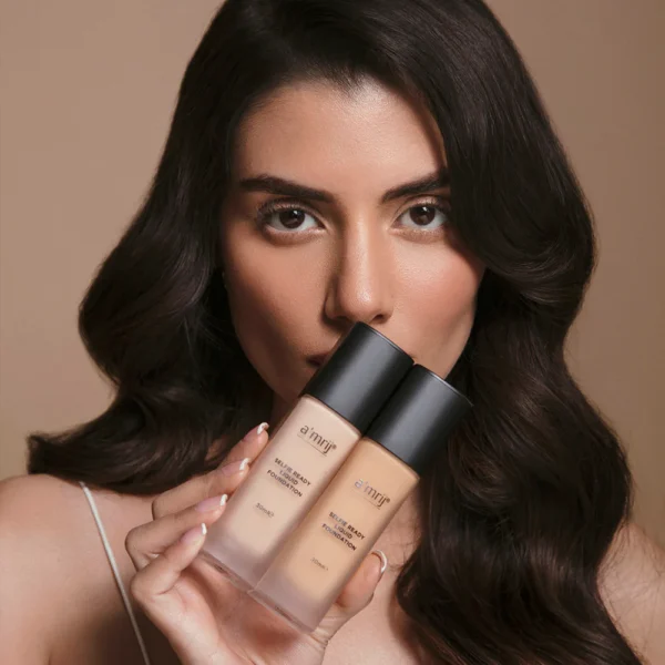 Amrij Cosmetics | Selfie Ready Liquid Foundation gives you natural, long-lasting coverage - Image 4