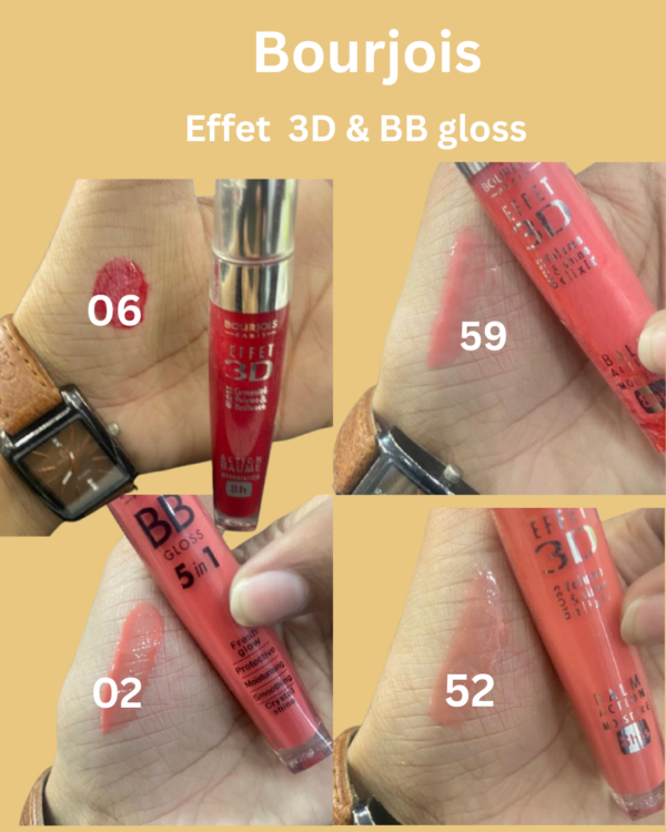 Lips Makeup :: Lip Gloss :: Bourjois Effet 3D Lip gloss