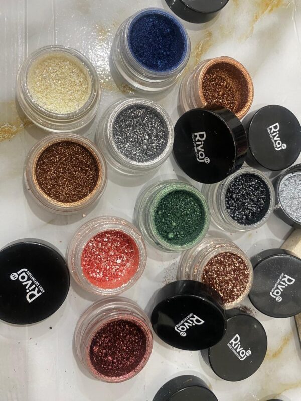 Sleek pigment Eyeshadow by riwaj cosmetics | Shimmer Eyeshadow | #Glitters #eyemakeup - Image 6